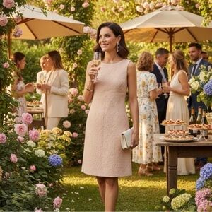 Dolce & Gabbana Blush Midi Dress